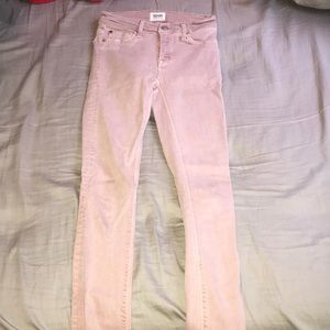 Pink jeans